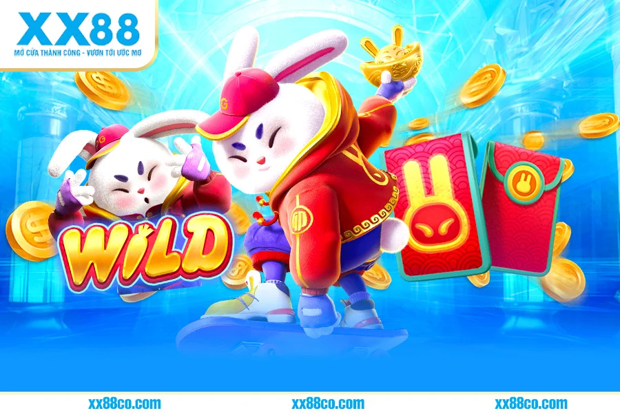 Thỏ May Mắn – Slot Dễ Thương, Xu Rơi Không Dứt