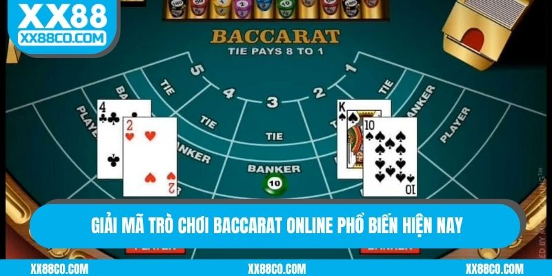 Giải mã trò chơi baccarat online phổ biến hiện nay